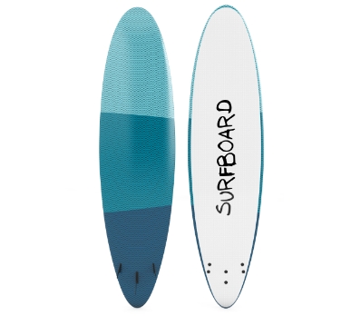 modern-surfboard-with-fins-white-background-3d-rendering