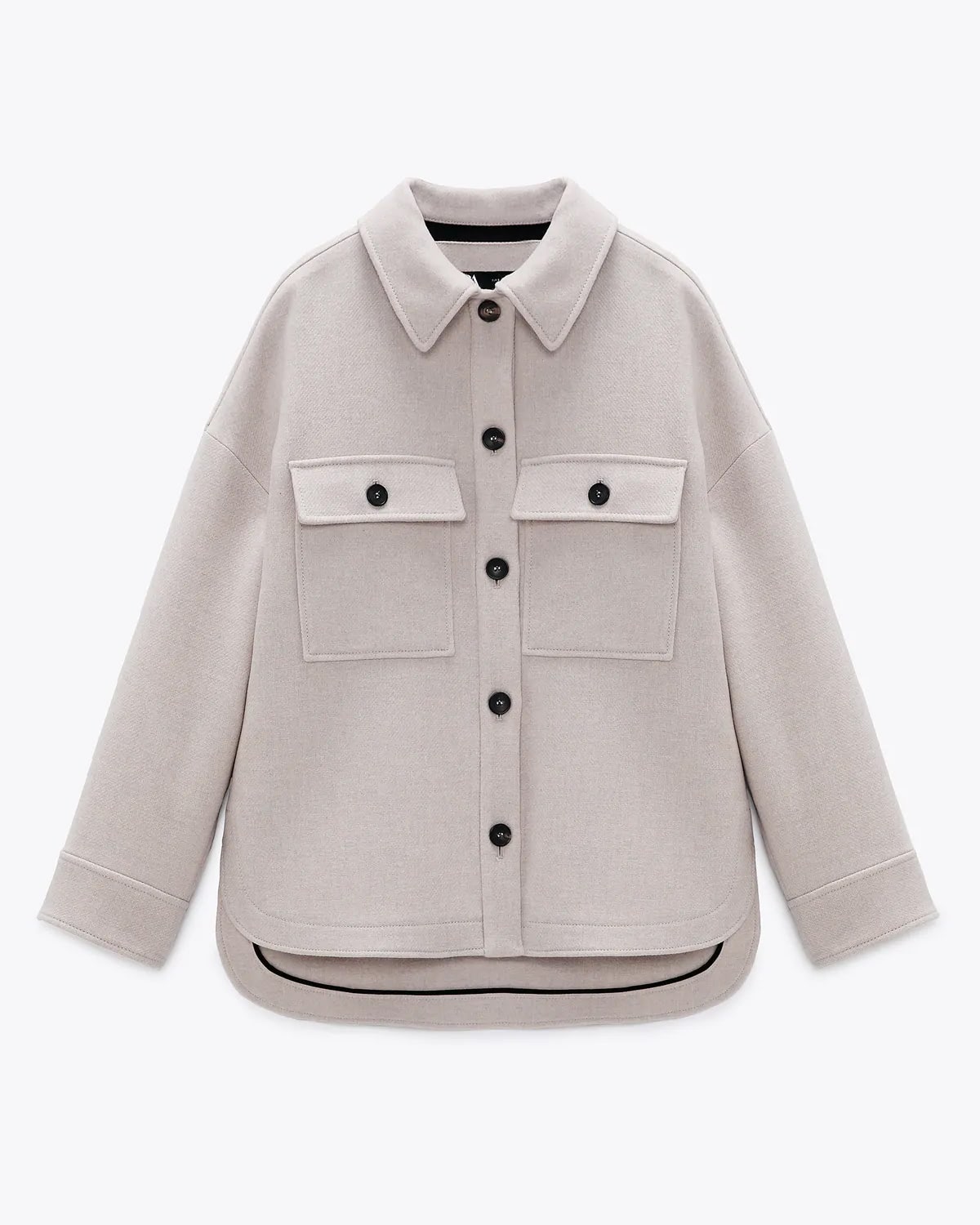 Wool Blend Overshirt