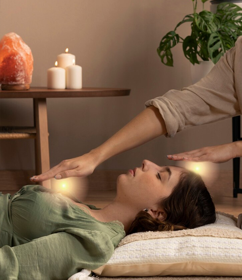 Reiki healing in person